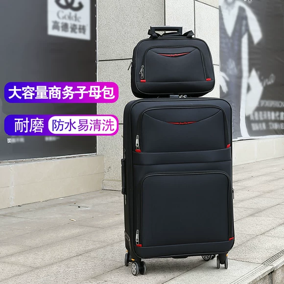 Phiên bản tiếng Hàn của túi xách du lịch túi lưu trữ quần áo hoàn thiện túi xe đẩy dòng hành lý túi du lịch túi lưu trữ du lịch nam và nữ
