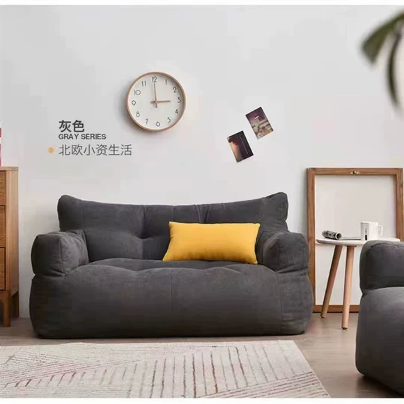 Di động và rửa được kết hợp sofa vải hiện đại nhỏ gọn phòng căn hộ sống kích thước của ba bạn bè nền kinh tế toàn khép kín của đồ nội thất - Ghế sô pha sofa da