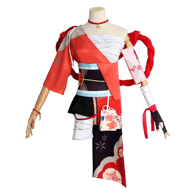 venti costume genshin Genshin Impact cos quần áo Inazuma Castle Xiaogong Liuyan Huawu cosplay game anime trang phục phong cách Nhật Bản phù hợp với quần áo nữ cosplay razor genshin impact