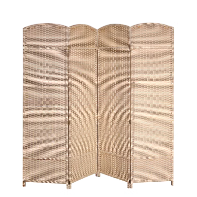 Wicker mây màn hình phân vùng thời trang hiện đại phòng ngủ khách sạn văn phòng di động đơn giản phòng khách màn hình gấp