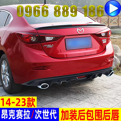 Xe đuôi cánh vỗ cánh cánh lướt gió mazda 3 2020