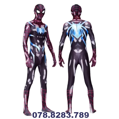 Người Nhện Quần Jumpsuit Phù Hợp Với Cos Trang Phục Phi Thường Báo Đen Bé Trai Cosplay Nhập Vai Quần Áo