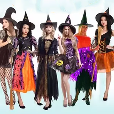 cosplay haloween cosplay halloween trang phục biểu diễn phù thủy ăn mặc phù hợp với hiệu suất phù thủy quần áo hóa trang trang phục phù thủy cosplay haloween