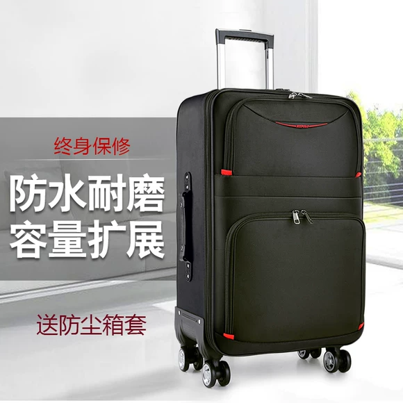 Túi du lịch ngắn nữ Hàn Quốc xách tay nhẹ nữ có thể được treo trên hộp hành lý gói xe đẩy công suất lớn - Vali du lịch vali hantech
