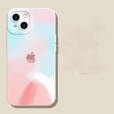 Vỏ điện thoại mờ sáng tạo màu nước thích hợp cho dòng máy iPhone 14/13/12/11 Pro/Promax iPhone X/XR/XS/XS Max Phone case họa tiết cho iPhone 7/8 Plus