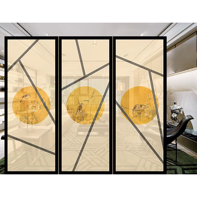 [Nơi cư trú của nghệ sĩ Lan] phong cách và thanh lịch màn hình mờ gấp ba cửa sổ chim PF-201 mẫu khung cửa sổ gỗ đẹp