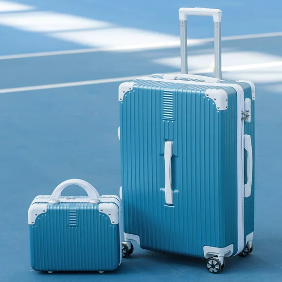 Hành lý phổ biến bánh xe đẩy vali vali nam và nữ vali học sinh 20 inch 22 inch 24 inch 26 inch vali đẹp