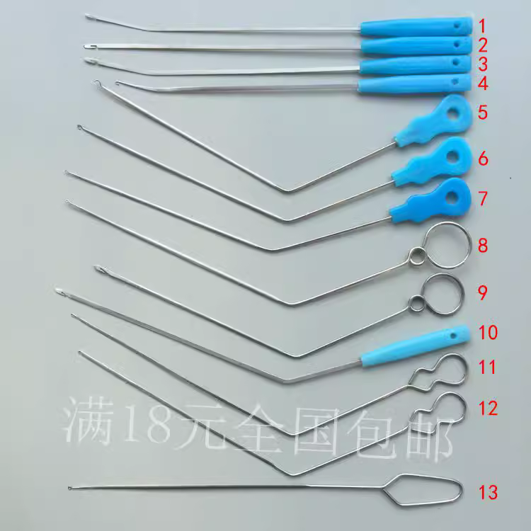 Mặc toàn bộ phụ kiện sợi công cụ ren đầu dệt dệt khung đầu phẳng máy bay phản lực móc kim mũi tên khối xe dệt - Phần cứng cơ điện
