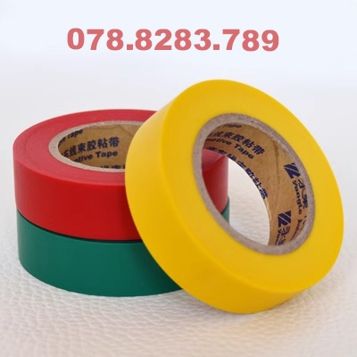 Yongle PVC xe dây khai thác băng dính băng cách điện băng flannel tape vải vải băng - Băng keo keo dán 2 mặt siêu dính