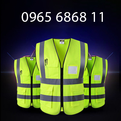 Quần áo phản quang cho công nhân vệ sinh môi trường công nhân xây dựng áo bảo hộ phản quang