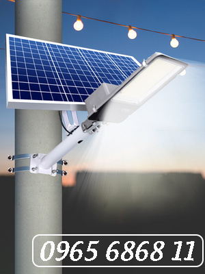 Đèn đường năng lượng mặt trời đèn năng lượng mặt trời 300W cảm ứng công suất cao không thấm nước