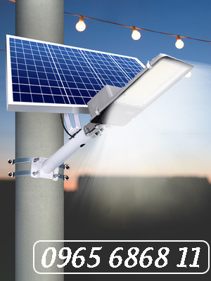 Đèn đường năng lượng mặt trời đèn năng lượng mặt trời 300W cảm ứng công suất cao không thấm nước