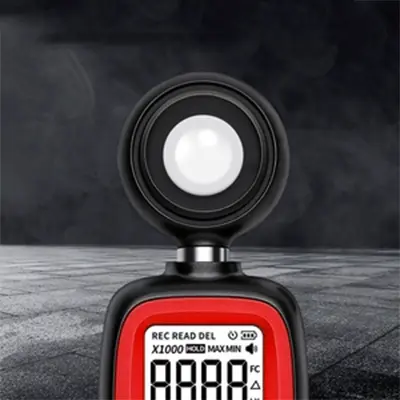 Delixi 880 đo độ sáng đo ánh sáng độ chính xác cao lumen bút thử độ chói mét đo ánh sáng dụng cụ đo