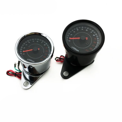 Xe máy công cụ chuyển đổi Cơ khí tachometer LED light scooter Cross-cưỡi 13,000 điện tử tachometer