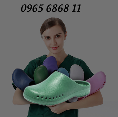 Dép y tá bác sĩ chống tĩnh điện, dép y tế bệnh viện, spa, phòng khám.
