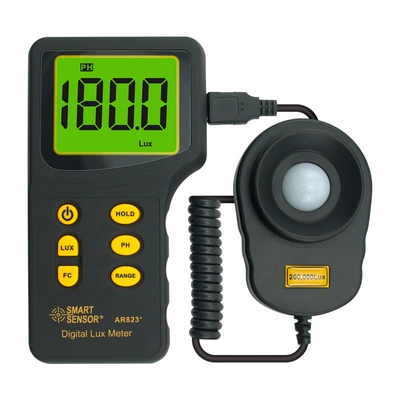 Khuyến mãi đặc biệt Hồng Kông Xima AR823+ màn hình kỹ thuật số tích hợp máy đo độ sáng máy đo độ sáng máy đo độ sáng máy đo quang đo ánh sáng