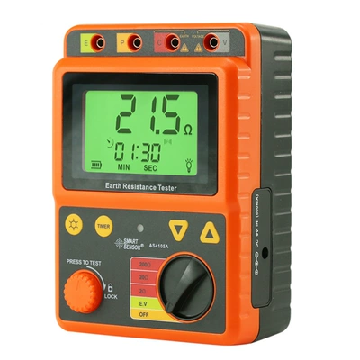 Máy đo điện trở đất Xima AS4105A kỹ thuật số máy đo điện trở đất chống sét máy kiểm tra mặt đất rocker