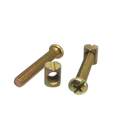 M8 đồ nội thất phần cứng kết nối vít fastener bé giường ghế vít đầu phẳng vít búa nut