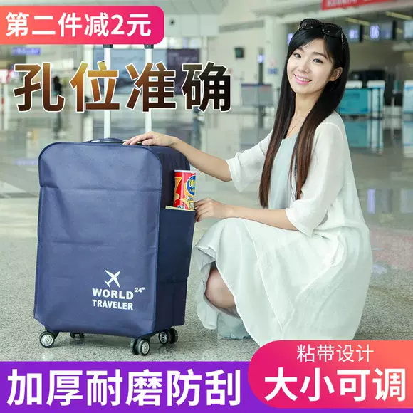 Túi du lịch gấp có thể được đặt trường hợp xe đẩy nhẹ công suất lớn Túi nội trú Hàn Quốc nam và nữ túi du lịch ngắn túi xách - Vali du lịch vali xiaomi