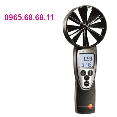 Testo testo410-1/410-2/máy đo tốc độ gió và nhiệt độ cánh quạt có độ chính xác cao máy đo tốc