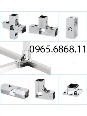 vít m5 Lắp ráp khớp nối sắt hộp vuông thép không gỉ kết nối giá đỡ, kệ quần áo 25mm ốc vít dài 15cm