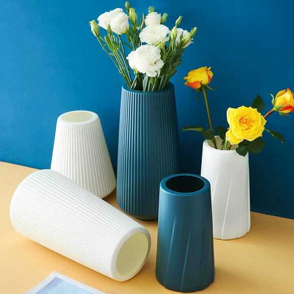 Sáng tạo bầu thủ công cá tính celadon hoa chèn trang trí nhà thủy canh gốm bình trà thời trang - Vase / Bồn hoa & Kệ bình cắm hoa sen