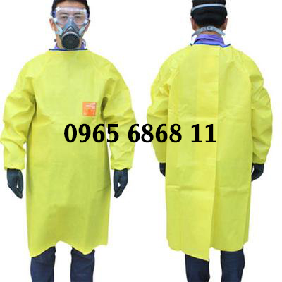 quần áo chống hóa chất phòng thí nghiệm quần áo bảo hộ sinh hóa hóa học quần áo chống axit và kiềm
