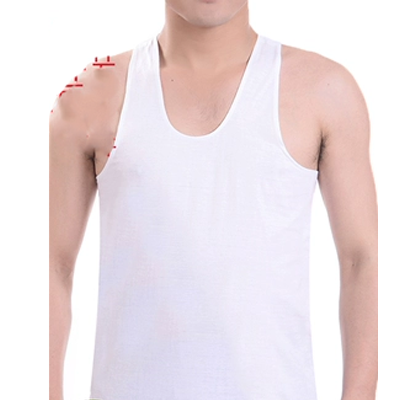 Trung niên sling nam cotton áo mùa hè bông lỏng mồ hôi cũ thấm vest thoáng khí đáy cha áo thể dục