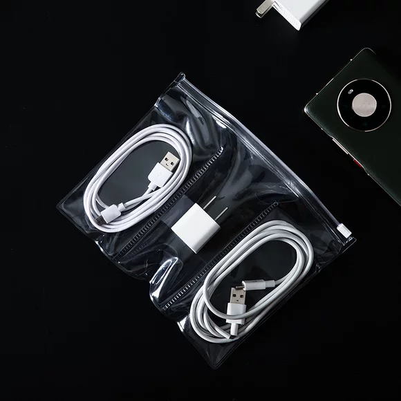 Điện thoại di động túi flannel selfie dính dải dài lưu trữ kỹ thuật số túi điện thoại di động sạc bảo vệ kho báu tay áo dây rút chùm miệng - Lưu trữ cho sản phẩm kỹ thuật số