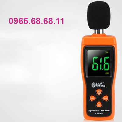 Máy đo tiếng ồn của pin Máy đo Decibel Cửa hàng Máy đo độ ồn Trang trí ngoài trời Dụng cụ có độ chính xác cao Đo lường chính xác.