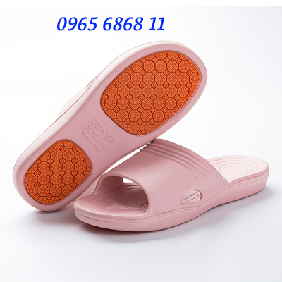 dép bệnh viện phòng khám Dép chống trượt đi trong nhà tắm cho phụ nữ mang thai và người già dép xốp EVA đàn hồi dép phòng lab