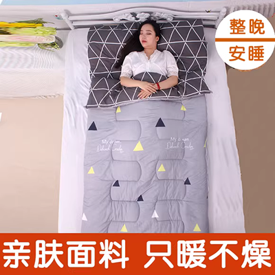Du lịch khách sạn xách tay khách sạn Han ngăn bông bẩn túi ngủ phong bì loại người lớn vệ sinh lót ánh sáng tấm du lịch ngoài trời - Túi ngủ