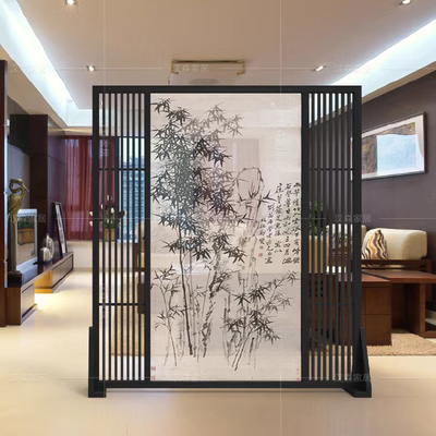 Trung Quốc rắn gỗ màn hình rỗng phân vùng hiên khách sạn phòng khách màn hình phòng ngủ nhà trà màn hình cảnh quan gói tùy chỉnh