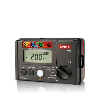 Máy kiểm tra điện đa chức năng Unilide UT525/UT526 bảo vệ rò rỉ/điện trở thấp/điện trở cách điện máy đo nội trở pin 18650