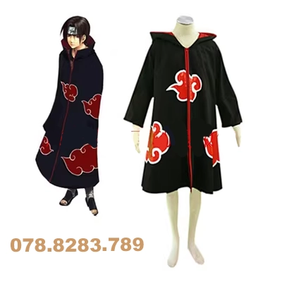 Áo choàng tổ chức Naruto Akatsuki tùy chỉnh 
            Áo choàng COSPLAY