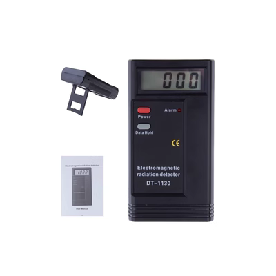 DT-1130 bức xạ điện từ phát hiện dụng cụ đo trong nhà hộ gia đình màn hình báo động âm thanh thử nghiệm thiết bị đo bức xạ mặt trời