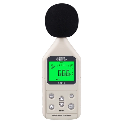 thiết bị đo tiếng ồn cầm tay Xima decibel mét máy đo tiếng ồn độ chính xác cao máy dò âm thanh đo mức âm thanh hộ gia đình máy đo tiếng ồn AR824 dụng cụ đo tiếng ồn