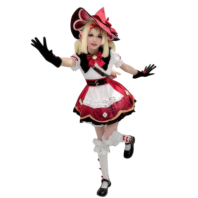 Genshin Keli cos phù hợp với Qihua Xingzhu phù thủy dễ thương quần áo cosplay trò chơi trang phục phim hoạt hình toàn bộ c phù hợp với cosplay amber genshin impact