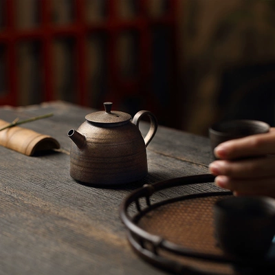 Dehua handmade đồ đá cổ điển ấm trà nhà kung fu bộ trà máy pha trà sáng tạo gốm đơn nồi nhỏ - Trà sứ