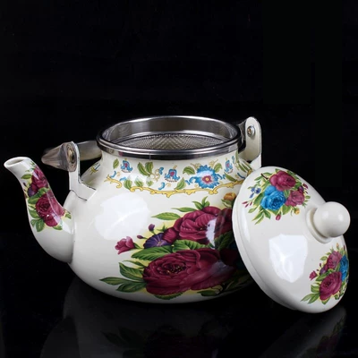 Tân Cương đặc sản sơn tay ấm trà Tân Cương Khách sạn quốc gia sữa ấm trà đặt ấm đun nước - Trà sứ am tra