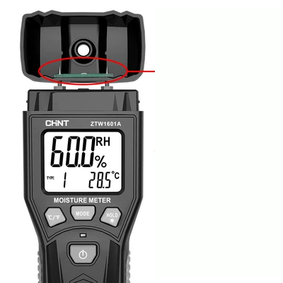 Máy đo độ ẩm gỗ có độ chính xác cao Chint Máy đo độ ẩm tường xi măng Máy dò đo độ ẩm thiết bị đo tiếng ồn cầm tay
