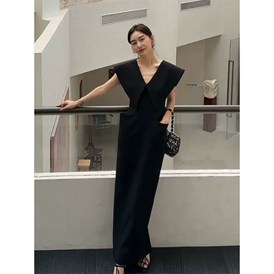 Đầm sơ mi nữ mùa thu ren mỏng 2019 mới thời trang Hàn Quốc dành cho nữ dài Phần váy chữ - váy đầm váy ngủ 2 dây