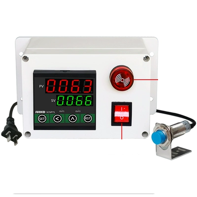 Động cơ hiển thị đồng hồ đo tốc độ cảm biến điều khiển tốc độ máy đo tốc độ đầu ra với thiết bị báo động chuyển đổi quang điện cảm biến đo cường độ ánh sáng