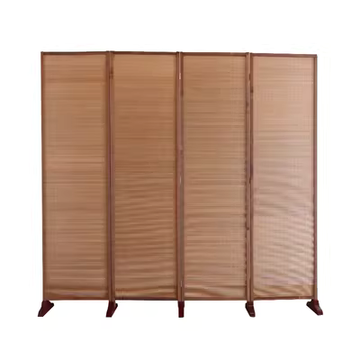 Vách ngăn lụa phòng khách hiện đại tối giản gấp màn hình gấp di động phòng ngủ thời trang Trung Quốc phong cách màn hình hiên gỗ
