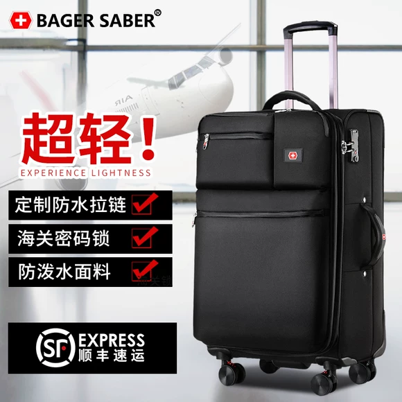 Logo tùy chỉnh thời trang 20 inch xe đẩy trường hợp khung nhôm unisex 24 vali túi 28 hộp hành lý - Vali du lịch vali em bé