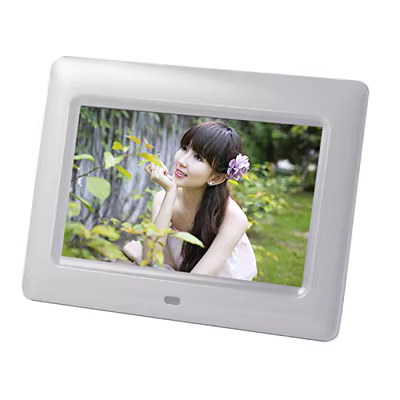 Qua biên giới 7-inch máy nghe nhạc video 1024 × 600 kệ siêu thị quảng cáo, khung ảnh kỹ thuật số - Khung ảnh kỹ thuật số khung ảnh điện tử samsung