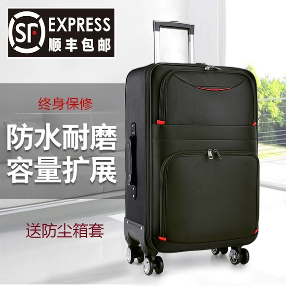 Túi du lịch khoảng cách ngắn Nam và nữ Túi hành lý Túi tote gấp Túi xách tay nhẹ Túi xách tay balo kéo