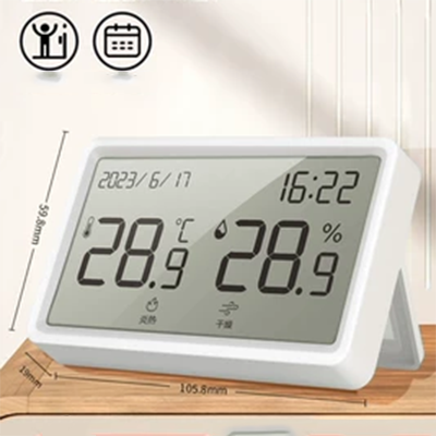 máy đo thân nhiệt microlife Nhiệt kế Deli tại nhà trong nhà Máy đo độ ẩm cho bé Nhiệt kế điện tử treo tường và máy đo độ ẩm có độ chính xác và độ chính xác cao nhiệt kế microlife
