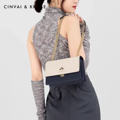 Túi nhỏ hàng hiệu cao cấp C&K túi nữ mới túi Messenger túi xích đi làm phổ biến cho nữ