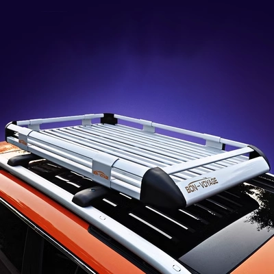 Toyota Prado hống hách RAV4 Volkswagen Touran đặc biệt off-road SUV sửa đổi xe giá nóc giỏ hành lý - Roof Rack thanh giá nóc